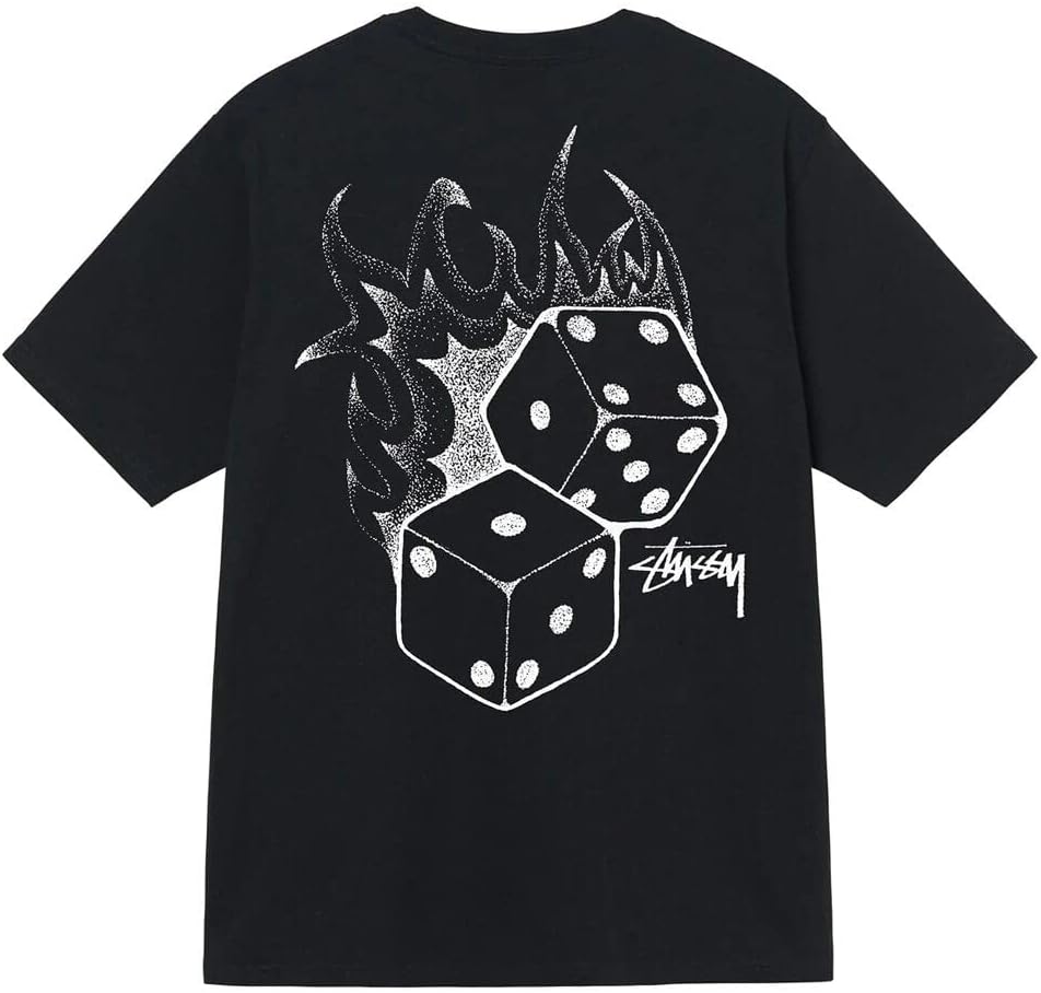 Amazon | [ステューシー] 半袖Tシャツ グラフィックプリント