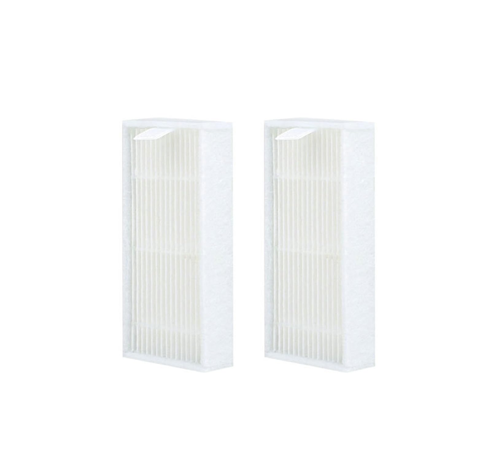 GENTERUN Vacuum Cleaner Filters Filter ，Compatible For CHUWI， V3 For ILife ，X5 V5 V50 + V5PRO，Compatible For ECOVACS， CR130 Cr120 CEN540 CEN250 ML009 Dust Collection(2pcs)
