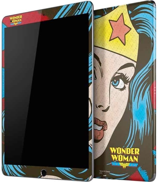 Skinit Decal Tablet skin compatible with iPad Air 10.9in (4th Gen, 2020) - Officially Licensed DC Comics Wonder Woman Vintage Profile Design