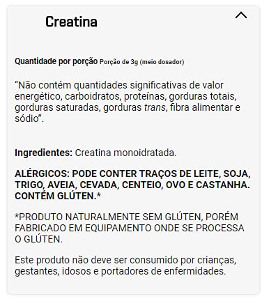 Creatina (100% Creapure) - Pote 300g