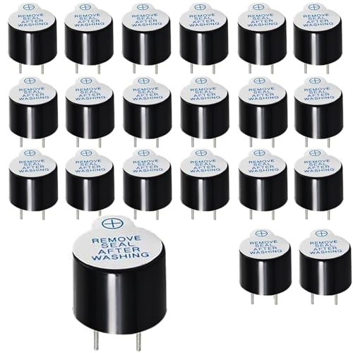 RUNCCI-YUN 20 Pièces DC 5V Buzzer Actif Électronique Alarme Buzzer Son continu pour Arduino...