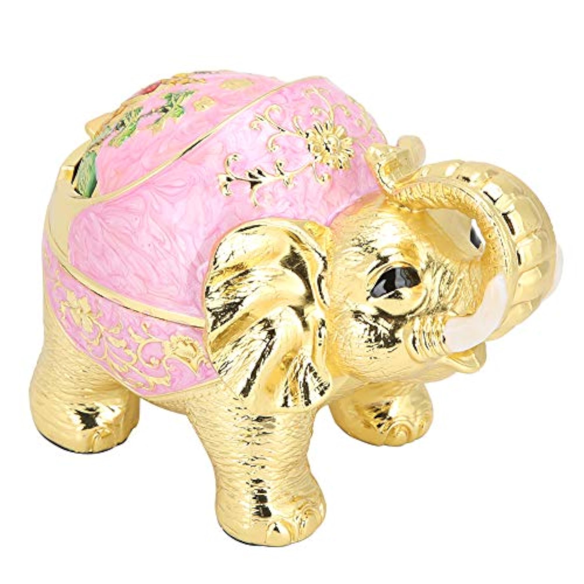 Exquisite Alloy Vintage Ashtray with Cover