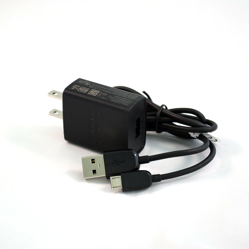 UC13 2 Amp Universal Phone and Tablet Charger - Black - Alcatel Accessories