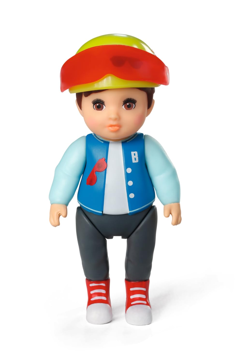 Zapf Creation BABY born Minis Set avec Simon & son Scooter 906118 - Poupée de 7 cm avec des accessoires exclusifs & corps mobile pour un jeu réaliste - Convient aux enfants Zapf Creation BABY born Minis Set avec Simon & son Scooter 906118 - Poupée de 7 cm avec des accessoires exclusifs & corps mobile pour un jeu réaliste - Convient aux enfants
