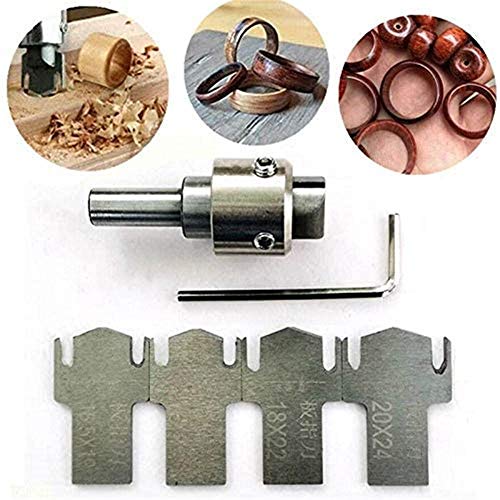 Preisvergleich Produktbild HACLJPP Ringbohrer Multifunktions-Holz-Dickringmacher Hochgeschwindigkeitsstahl Holzwerkzeug zur Herstellung von Halsketten, Perlenanhängern und Armbändern