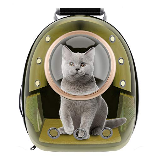 RCRunning EU Mochila Respirable portátil del Viaje del Animal doméstico Cápsula Espacial