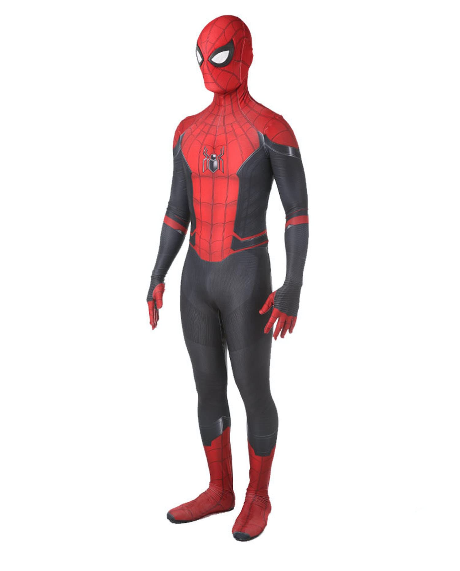 CHGCHLCOSpider Far from Home Spandex Costume Adult Kids Unisex Lycra Halloween Cosplay Suit