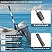 TBUEX Adjustable Outboard Throttle Handle Extension – Telescoping Marine Handle for Outboard Motors, Extends from 51-123CM (Telescopic-Length(20-24.8in/51-63cm))