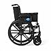Medline Premium Lightweight Wheelchair, Flip-Back Desk Arms and Swing-Away Footrests, 20