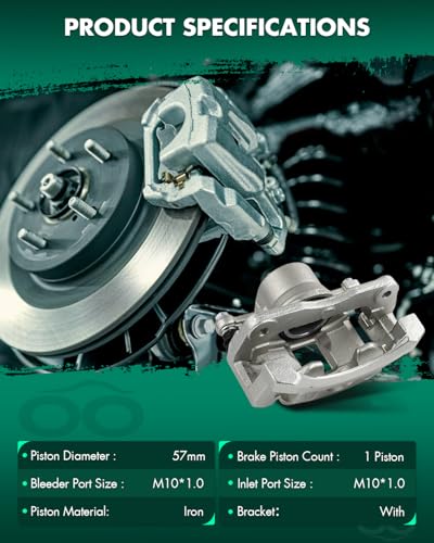 Image of SCITOO Front Right Brake Caliper With Bracket 19B3469 Compatible For Suzuki For SX4 2007-2013