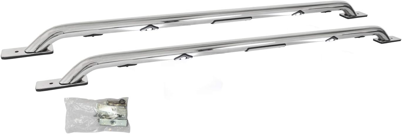 Go Rhino 8128PSL LED Bed Rail Polished Stainless Steel LED Truck Bed Rail