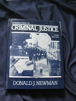 Hardcover Introduction to Criminal Justice Book