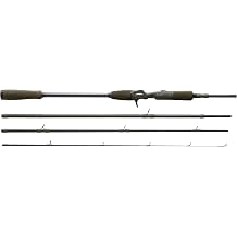 Savage Gear SG4 Fast Game BC Travel Fishing Rod - 4pcs, 7ft3 20-60g, Casting, Pike, Snakehead, Bass, Green