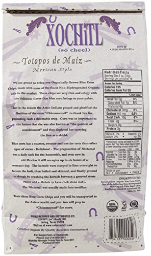 Xochitl Organic Blue Tortilla Chips, 16 oz image 4