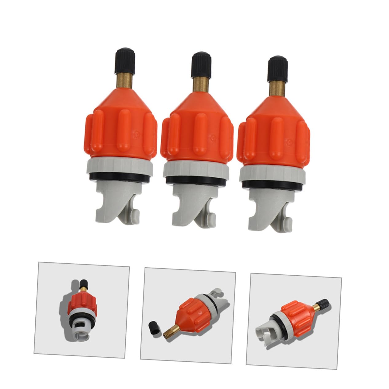 Toyvian Adattatore per Ugello del Gas Adattatore per Valvola Adattatore per Pompe Ugelli per Pompe Ad Aria Accessori per Barche Adattatore per Pompa Adattatore per Board
