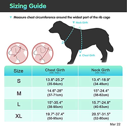 Eagloo Dog Harness for Large Dogs No Pull, Front Clip Dog Walking Harness with Reflective Adjustable Soft Padded Vest… - Image 3