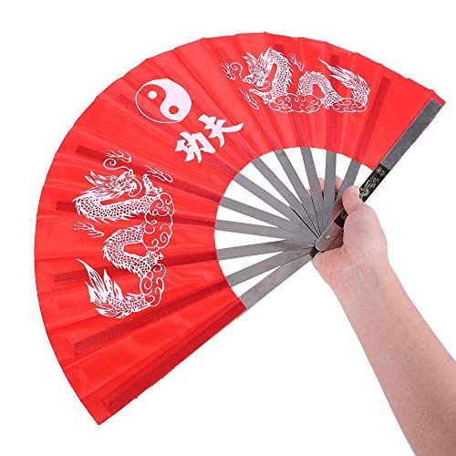 Tbest chinese red fan,Tai Chi Fan - Image 2