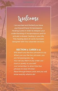 The Power of Ho'oponopono Healing (Set of 51 Cards)