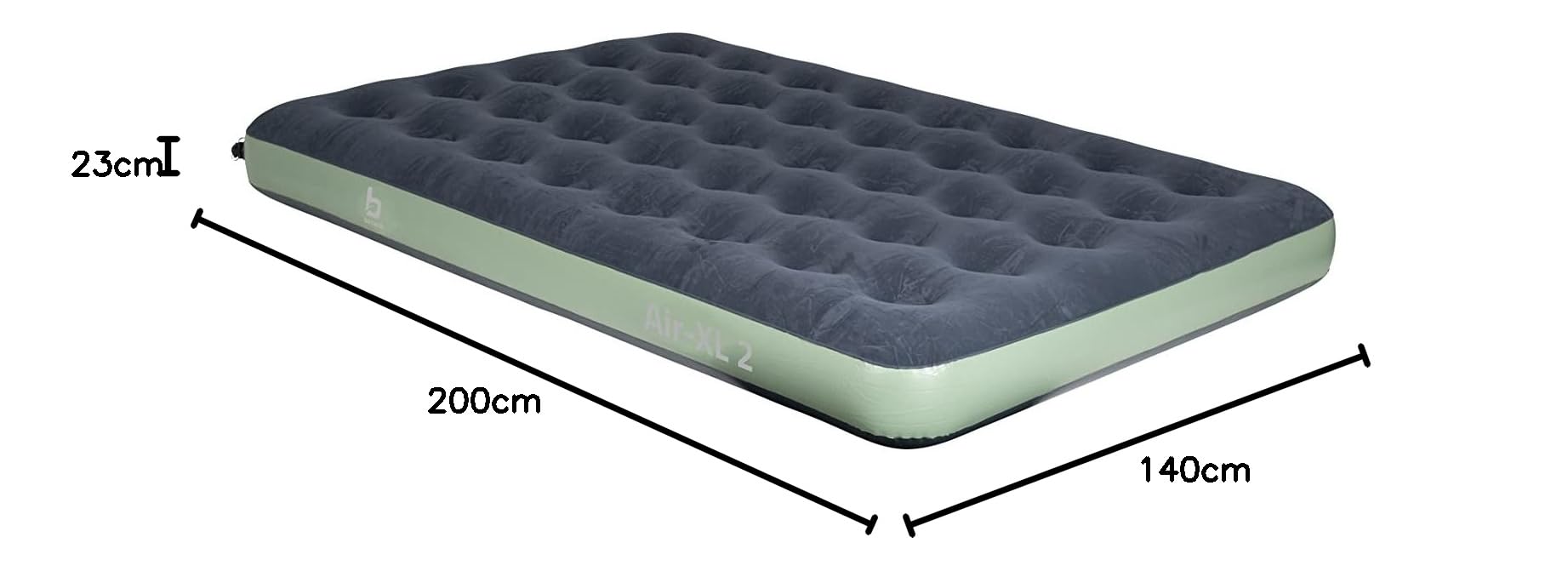 Bo-Camp - Materassino - Velours Air-XL-2 - Doppio