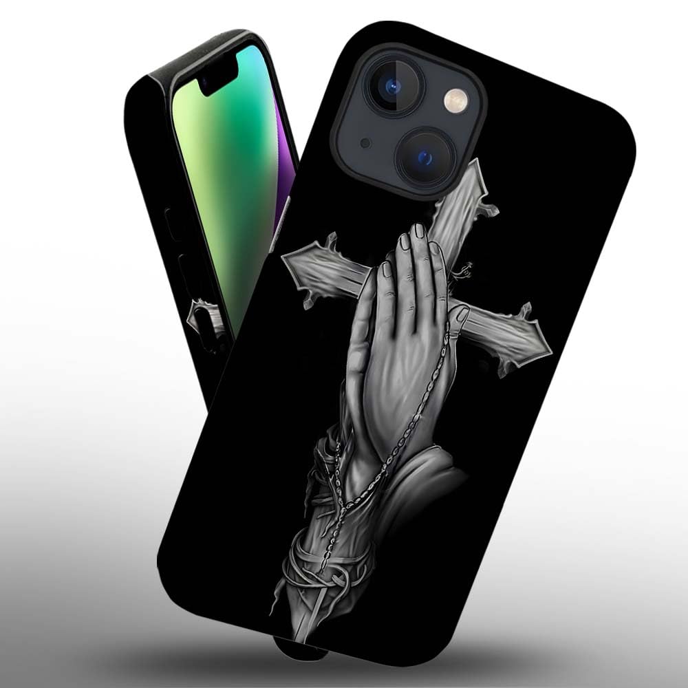 Amazon.com: SEized Case Compatible with for iPhone 14,Pray Hands