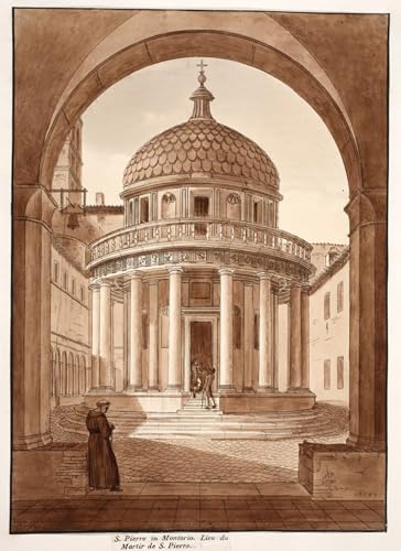 Lienzo San Pietro in Montorio Tofanelli para Decorar Salones y Despachos Elegantes