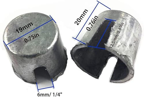 Miniatura 2 de Cuñas de poste de batería, fundas para terminales de batería de automóvil, convertidor de terminal de batería, adaptador de poste de batería, mangas