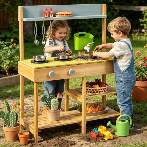 Outdoor Play Kitchen Set