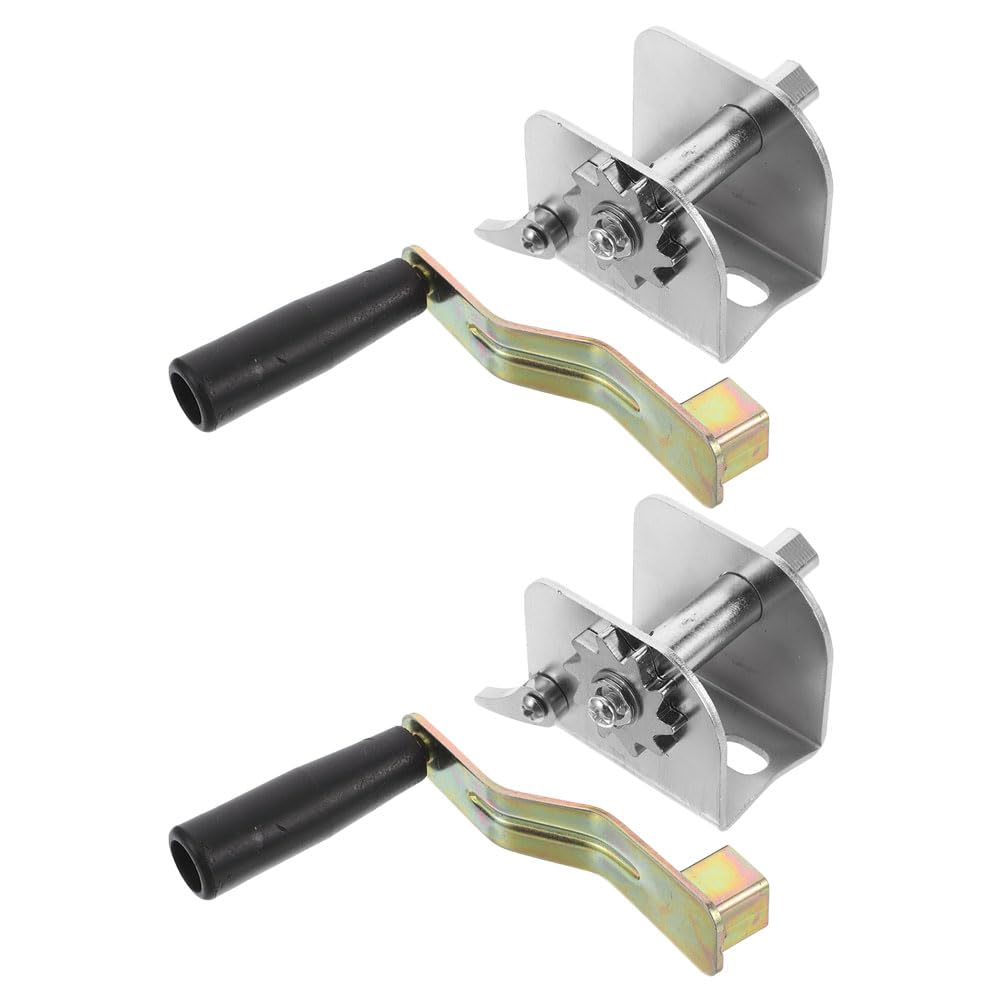 2 Stück Netzspannwinde aus Robustem Material Handbetriebener Seilspanner für Volleyball und Badmintonpfosten Wetterfestes Netzspannsystem für Outdoor Sportgeräte