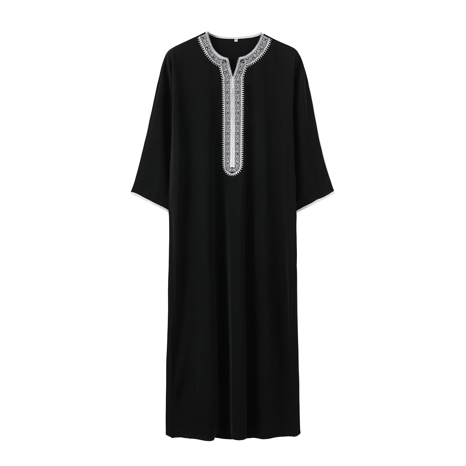 Abaya Herren Kaftan Herren - gebetskleidung für männer mit Premium-Qualitätsverarbeitungen - Elegant und traditionell Abaya Herren