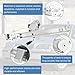 Donpida Rear Left Power Window Regulator and Motor Assembly Compatible with BMW E46 323i 325i 325xi 330i 330xi 1999-2005 Replaces Part Number 741-480 WL41124, 67628362065 Rear Light Driver Side