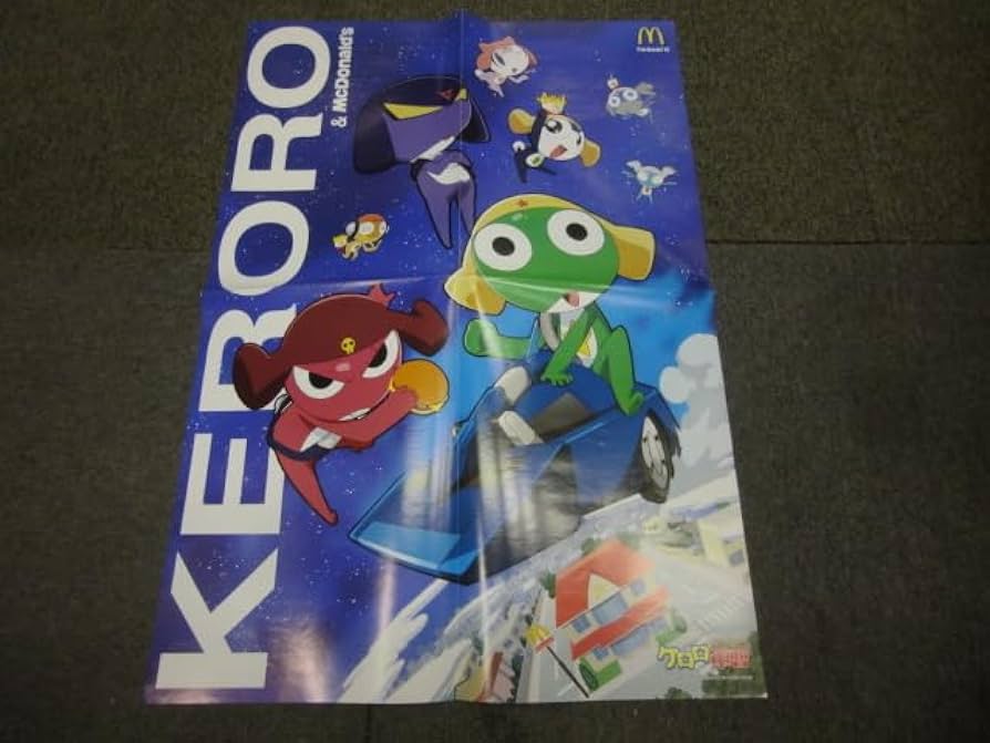 マクドナルドハッピーセット✨ケロロ軍曹✨DVD＆オリジナル