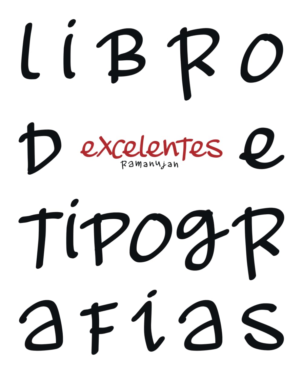 Livre de typographie pour en finir avec le manque d'inspiration visuelle