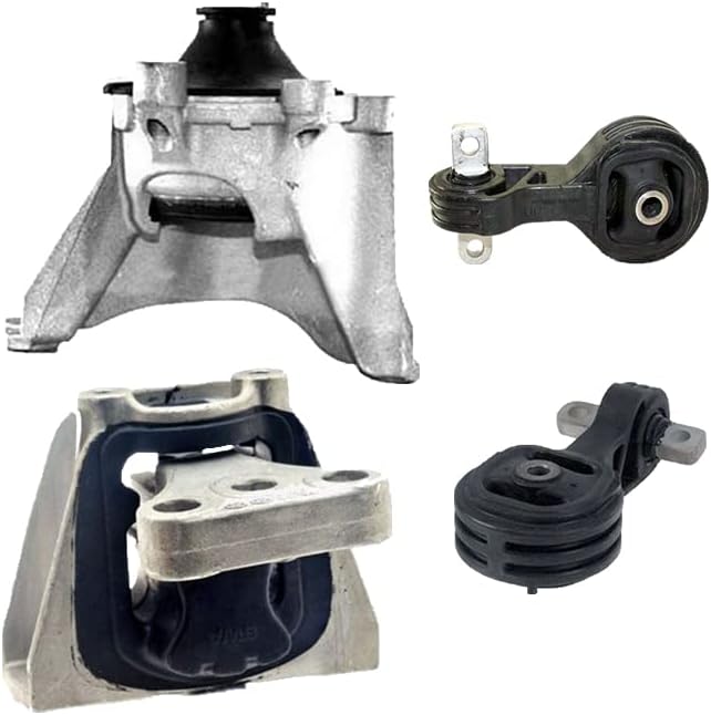 Motor,Torque Strut&Transmission Mount Set For 2007-2011 HONDA CR-V 2.4L