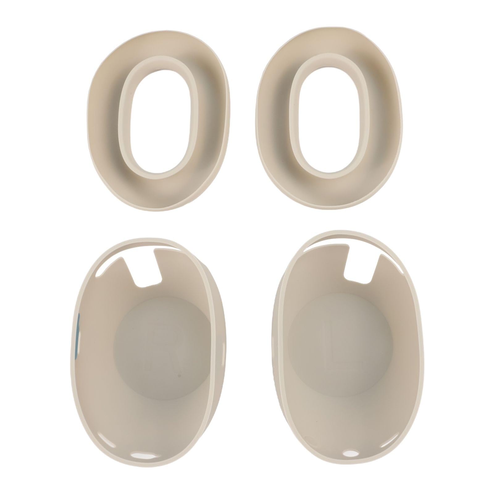 Custodia in silicone antisudore WH-1000XM6 per cuffie, antigraffio per protezione auricolari e guscio, leggera, impermeabile con facile pulizia, nero