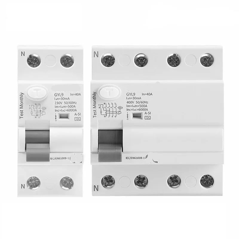 RCD Type A-SI GYL9 disjoncteur temporisé pour la protection des circuits critiques
