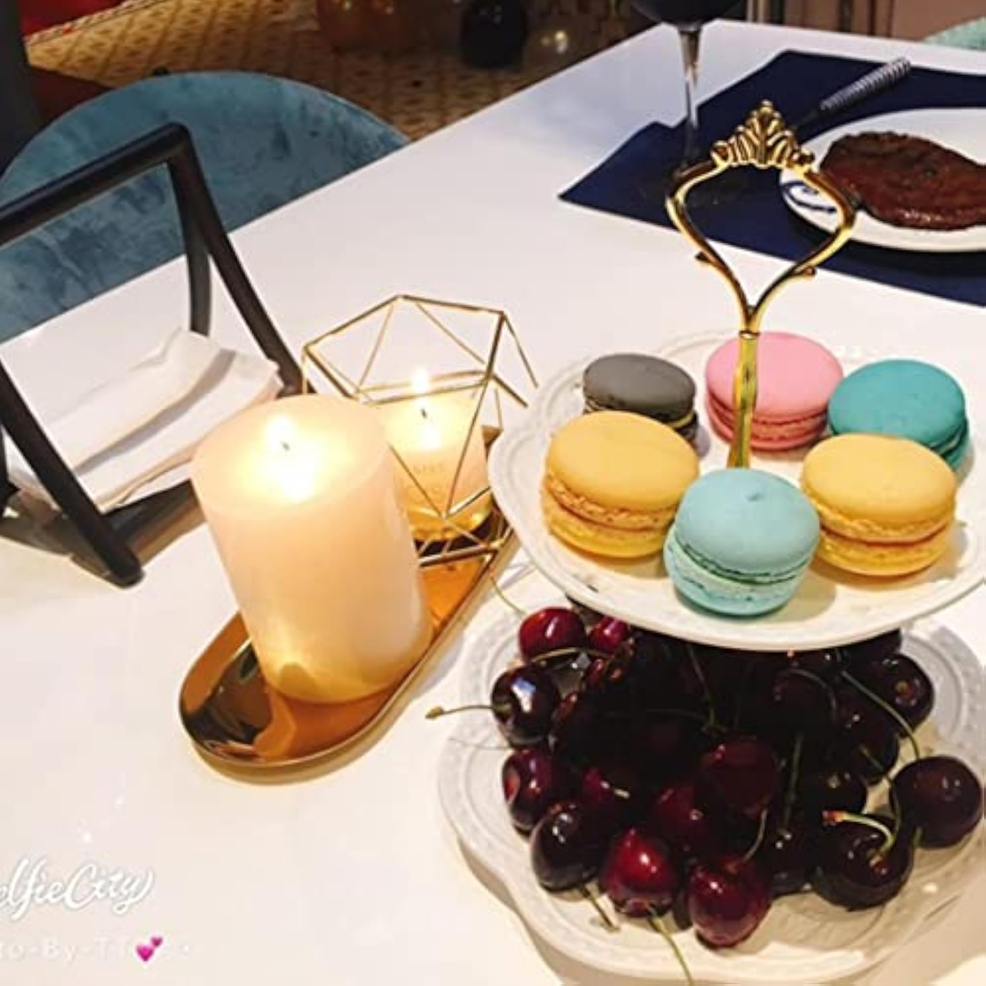 3D Geometric Wedding Geometric Candlestick Holder