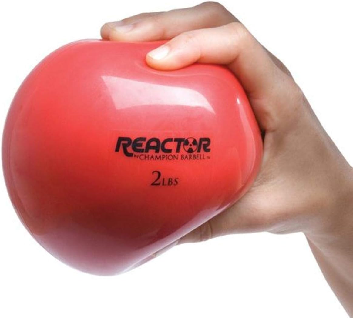 Champion Barbell Hand Held Fitness Ball : Sports & Outdoors