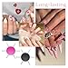 2 Pcs Nail Dotting Tools with 48 Pcs Almond Gel Nail Tips 6 In 1 Circular Nail-Art Dotting-Pen Professional Manicure Dotting Disc for Manicure Design Painting Embossing Tracing