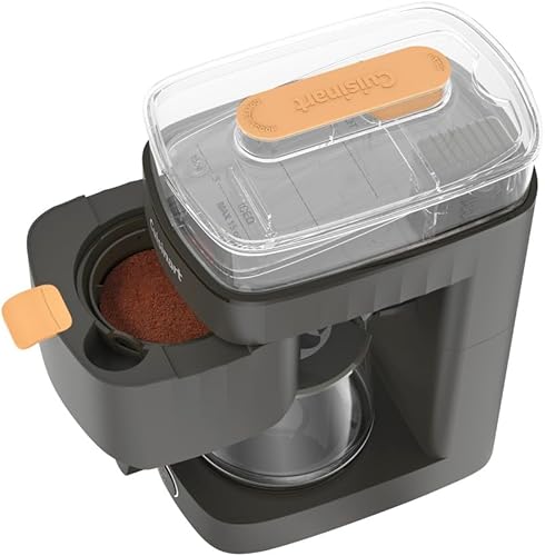 Miniatura 5 de CUISINART Soho - Cafetera de 5 tazas, 800 vatios, color negro, DCC-5BK