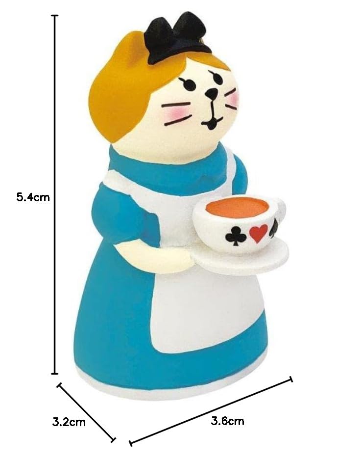 Amazon.co.jp: Decore Corporation Concombre Alice Cat Size: Approx