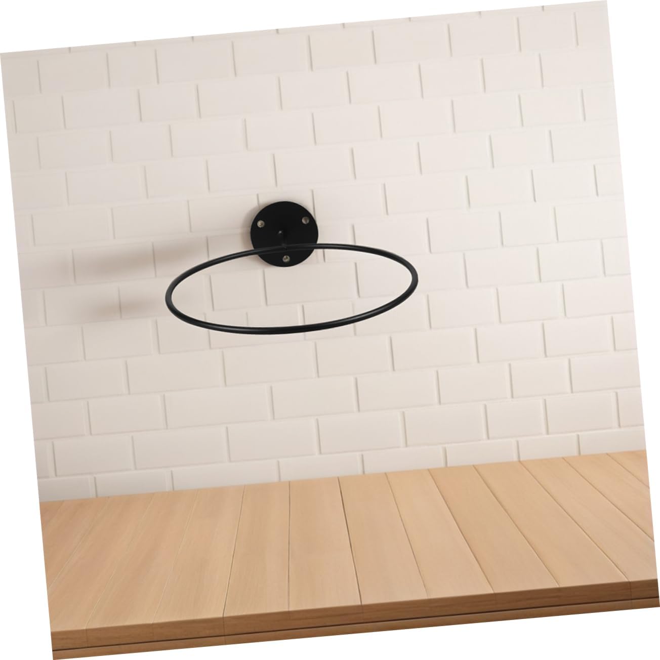 VALICLUD 6pcs Ball Storage Holders: Wall Mount Basketball Holder Display Rack for Football Soccer Volleyball Collection Sports Accessories Organizer Black