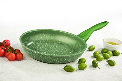 Barazzoni Mediterrane Edelstahl-Kochbatterie, 24-teilig – 18/10 Edelstahl, Made In Italy, Für Induktion