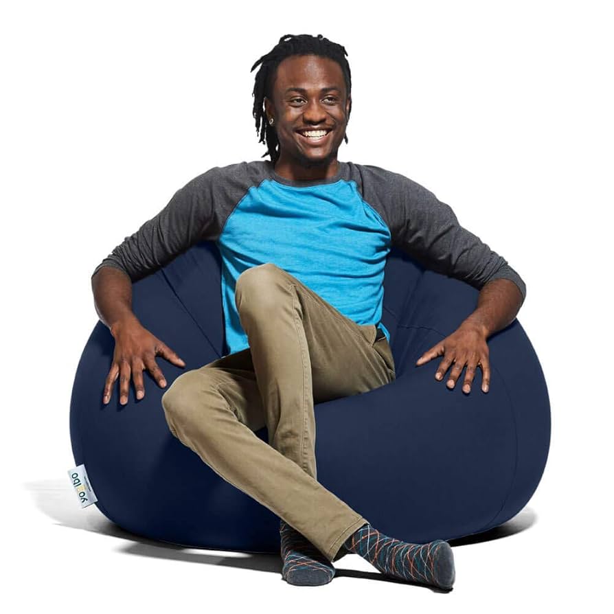 Yogibo Pod(ヨギボー)ネイビー ビーズクッション Amazon.co.jp: Yogibo Pod ヨギボー ポッド ネイビーブルー
