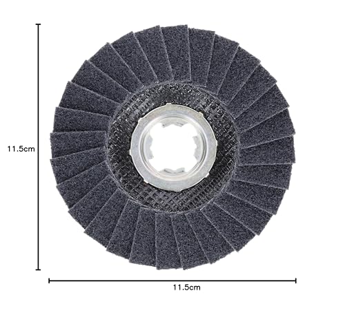 Bosch Accessories Bosch Professional 1 x EXPERT N475 SCM X-LOCK Fächerschleifscheibe (zum Veredeln von Metalloberflächen, Ø 115 mm, grob, Zubehör Winkelschleifer)
