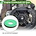 HOPESPANNER No.25193519/12609467 Crankshaft Oil Seal for Chevrolet Cruze Sonic Trax Front Main Seal 1 Pcs
