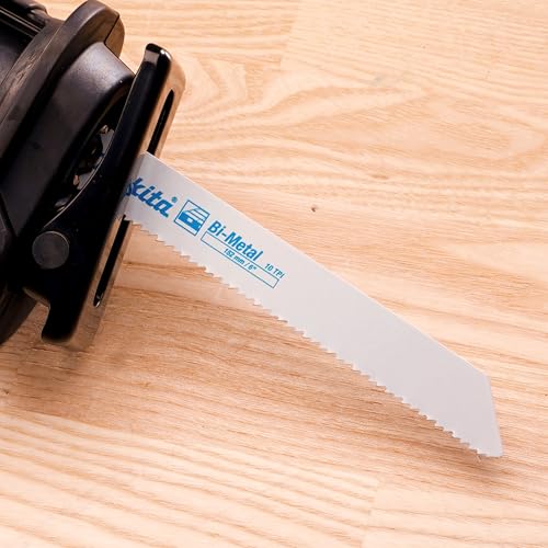 Makita B-31843 Reciprocating Saw Blades - Wood/Metal Flexible, Multi-colour - Image 3