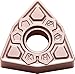 KYOCERA WNMG433KHCA315 Turning Insert for Cast Iron, CA315 Grade, Carbide, KH Chip Breaker, WNMG, 0.047" Corner Radius, Neutral, 0.5000" IC, TiCN/Al2O3