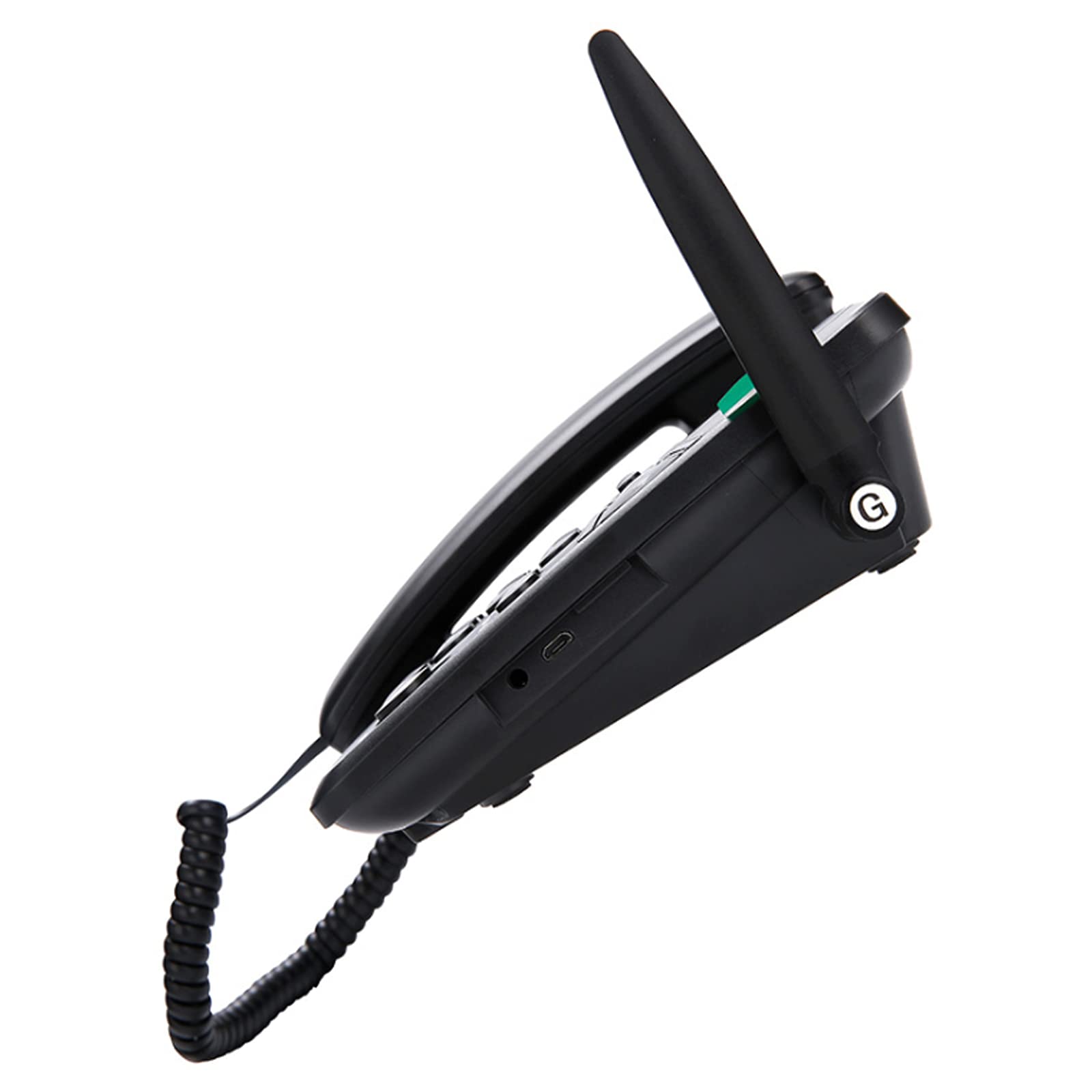 IBOWZ Telefono Fisso Telefono Fisso Wireless gsm Quad Band Wireless,con visualizzazione della Data dell'ora dell'ID chiamante,Doppia SIM,Supporto multilingue,per telefoni fissi dell'hotel,Ufficio