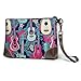 Produktbild Plosds Weiche Wasserdichte Armband Leder Clutch Pop Bunte Hawaiian Fruchtige Ukulele Und Blume Se Brieftaschen Frauen Armband Mit Reißverschluss Für Frauen Mädchen