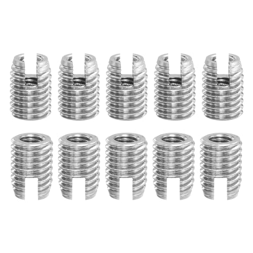 Insert fileté auto-taraudeuse M6 M10 x 14 douille filetée inox 303